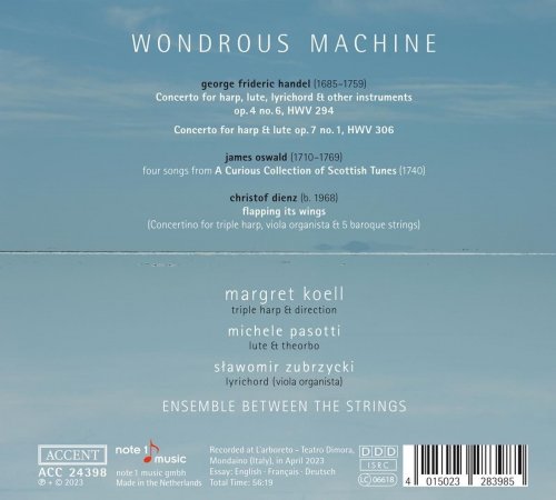 Margret Koell, Ensemble Between The Strings - Woundrous machine (2023) [Hi-Res]