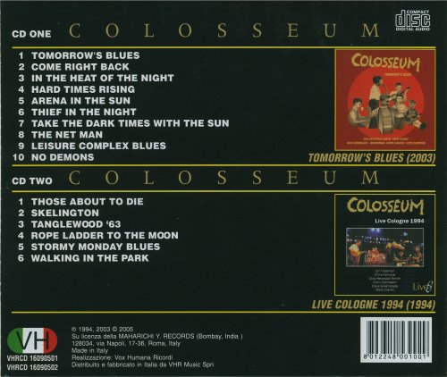 Colosseum - Tomorrow's Blues / Live Cologne (2005) CD-Rip