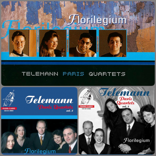 Florilegium - Telemann: Paris Quartets, Vol. 1-3 (1998-2005) [Hi-Res]