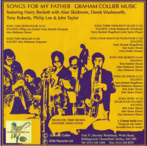 Graham Collier Music - Songs For My Father (1970) [2000]