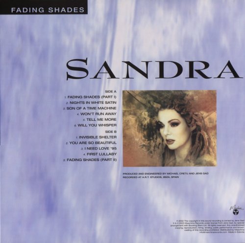 Sandra - Fading Shades (Remastered, 2023) LP