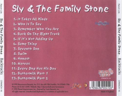 Sly & The Family Stone - Backtracks (1999)