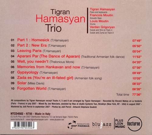 Tigran Hamasyan Trio - New Era (2007)