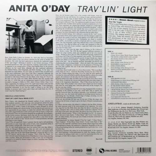 Anita O'Day - Trav'lin' Light (2017) LP