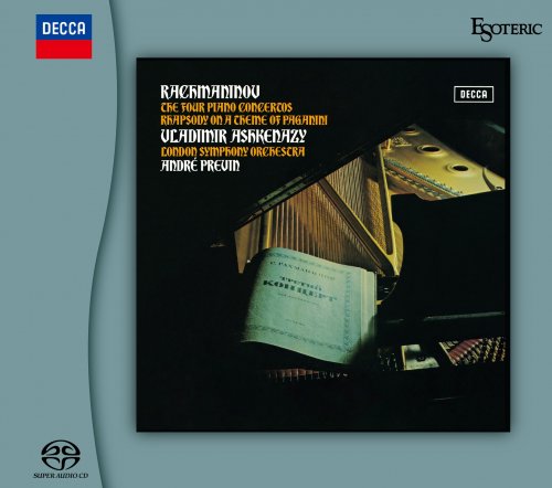 Andre Previn, Vladimir Ashkenazy - Rachmaninov: The Four Piano Concertos & Rhapsody on a Theme of Paganini (1971) [2023 SACD]