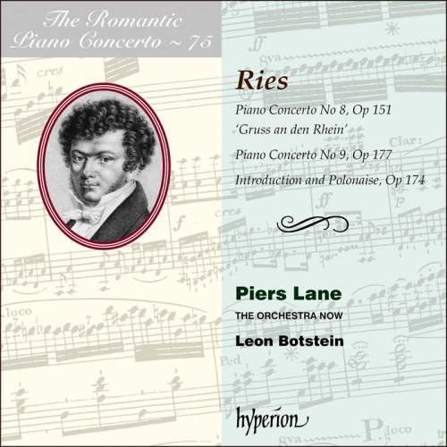 Piers Lane - Ries: Piano Concertos Nos 8 & 9 (2018) [Hi-Res]