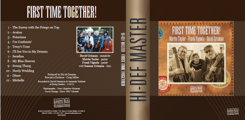 Martin Taylor, Frank Vignola, David Grisman - First Time Together! (2012)