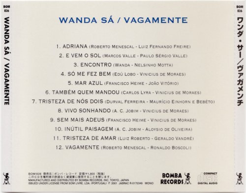 Wanda Sá - Wanda Vagamente (1964)