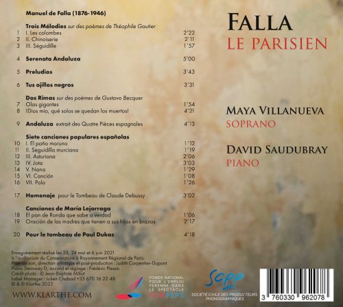 Maya Villanueva - Falla le parisien (2023) Hi-Res