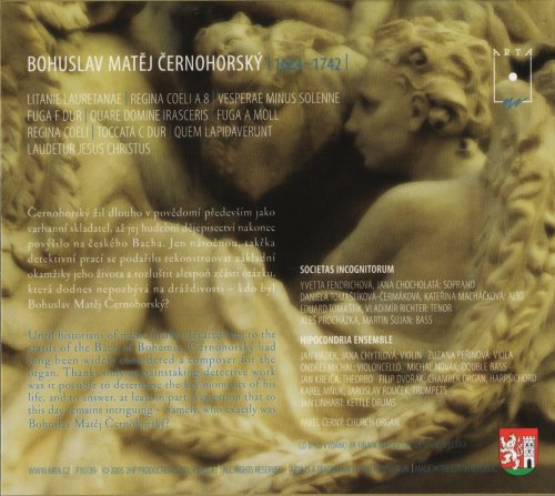 Societas Incognitorum, Hipocondria Ensemble - Bohuslav Matěj Černohorský: Laudetur Jesus Christus (2005) CD-Rip