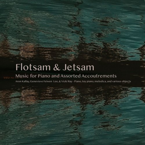 Aron Kallay, Genevieve Feiwen Lee, Vicki Ray - Flotsam & Jetsam: Music for Piano and Assorted Accoutrements (2023) [Hi-Res]