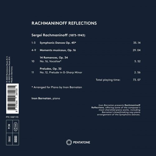 Inon Barnatan - Rachmaninoff: Reflections (2023) [Hi-Res]