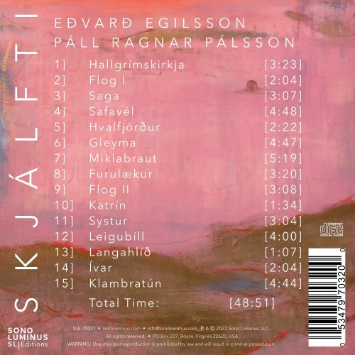 Páll Ragnar Pálsson, Eðvarð Egilsson - Skjálfti (2023) [Hi-Res]