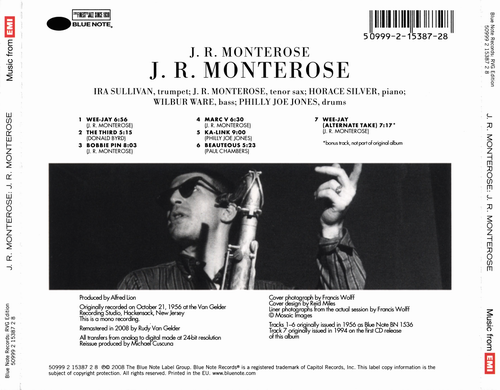 J.R. Monterose - J.R. Monterose (1956) {RVG Edition}