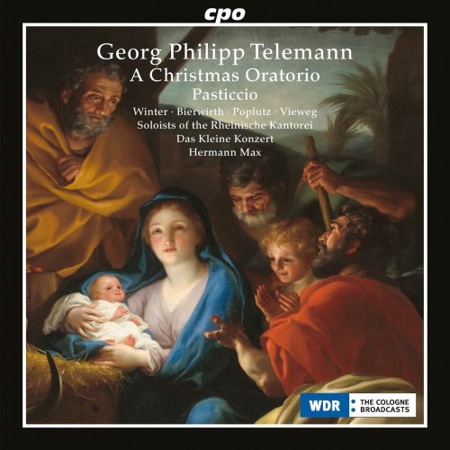 Das Kleine Konzert, Hermann Max, Veronika Winter, Anne Bierwirth, Georg Poplutz, Matthias Vieweg - Georg Philipp Telemann: A Christmas Oratorio (2023) [Hi-Res]