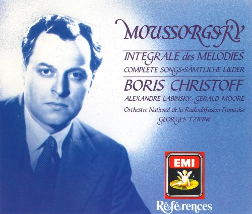 Boris Christoff, Alexandre Labinsky, Gerald Moore, Georges Tzipine - Mussorgsky: Intégrale Des Melodies / Complete Songs / Sämtliche Lieder (1989)