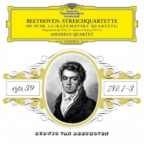 Amadeus Quartett - Beethoven: Streichquartette Op. 59 Nr. 1-3 (1964) [2017 LP]