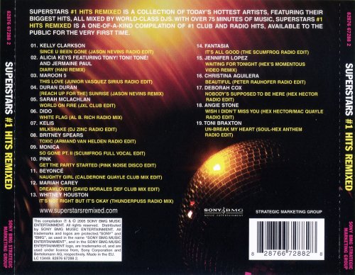 VA - Superstars #1 Hits Remixed (2005)