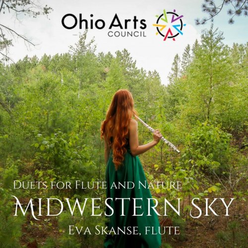 Eva Skanse - Midwestern Sky: Duets for Flute and Nature (2023)