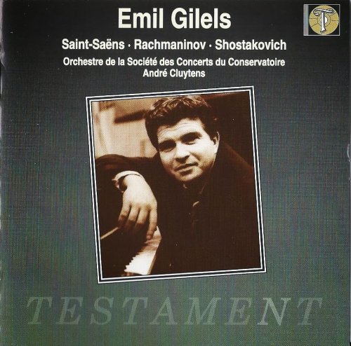 Emil Gilels - Saint-Saens, Rachmaninov: Piano Concertos (1993) CD-Rip