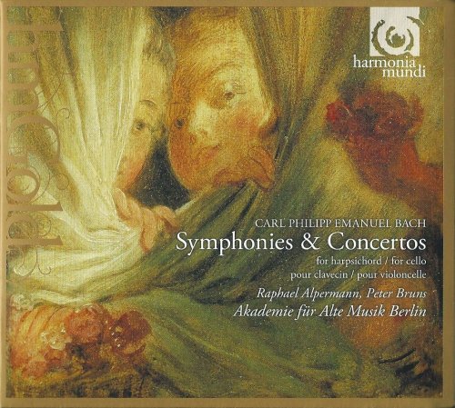 Akademie fur Alte Musik Berlin, Raphael Alpermann, Peter Bruns - C.P.E. Bach: Symphonies & Concertos (2008) CD-Rip