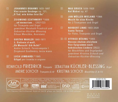Reinhold Friedrich, Sebastian Küchler-Blessing - Oh Mensch! Gib Acht! (2023) [Hi-Res]