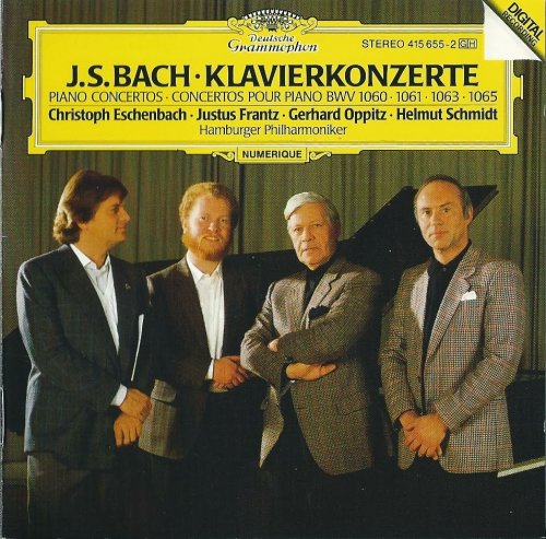 Hamburger Philharmoniker Christoph Eschenbach - J.S. Bach: Piano Concertos (1985) CD-Rip