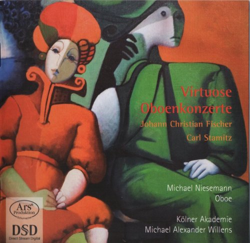 Michael Niesemann, Kölner Akademie Michael, Alexander Willens - Forgotten Treasures Vol. 7: Fischer, Stamitz - Oboe Concertos (2008) CD-Rip