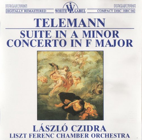 László Czidra - Teleman: Suite in A Minor, Concerto in F major (1987) CD-Rip