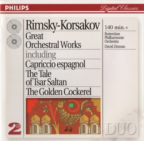 Roterdam Philharmonic Orchestra, David Zinman - Rimsky-Korsakov: Orchestral Works (1994) CD-Rip