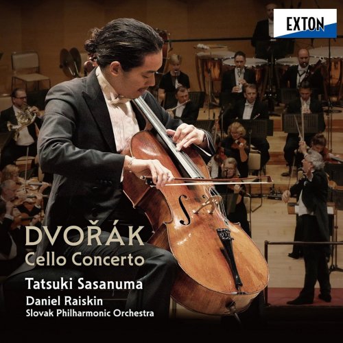 Tatsuki Sasanuma, Daniel Raiskin, Slovak Philharmonic Orchestra - Dvořák: Cello Concerto (2023) [Hi-Res]