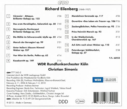 Christian Simonis - Eilenberg: Waltzes & Polkas (2012) CD-Rip