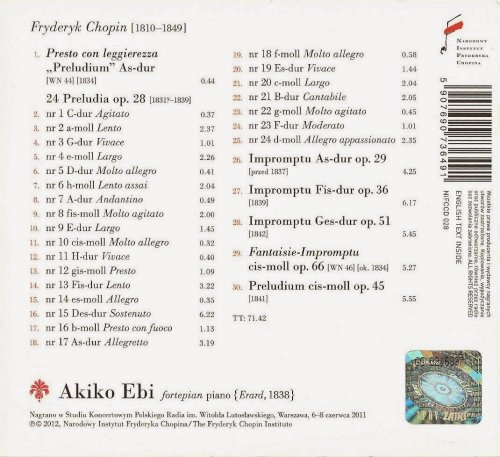 Akiko Ebi - Chopin: Preludes op. 28 (2012) CD-Rip