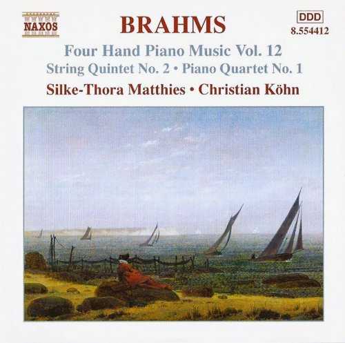 Silke-Thora Matthies, Christian Köhn - Brahms: Four Hand Piano Music Vol. 12 (2004) CD-Rip