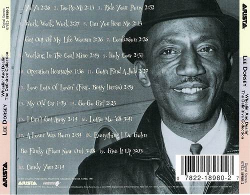 Lee Dorsey - Wheelin' And Dealin': The Definitive Collection (1997)