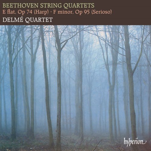 Delmé Quartet - Beethoven: String Quartets Op. 74 "Harp" & 95 "Serioso" (1989)