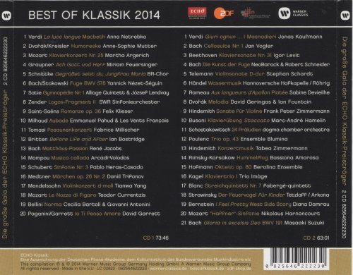 VA - Best of Klassik 2014 - Die große Gala der Echo Klassik-Preisträger (2014)