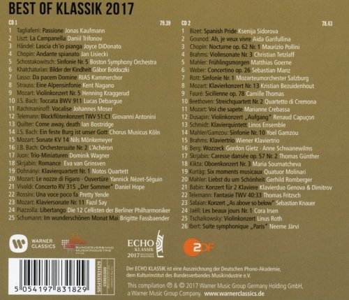 VA - Best of Klassik 2017 - Die große Gala der Echo Klassik-Preisträger (2017)