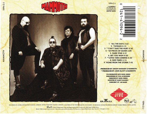 Mammoth - Mammoth (1989) CD-Rip
