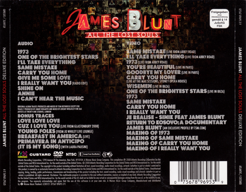 James Blunt - All The Lost Souls (Deluxe Edition) (2008) CD-Rip