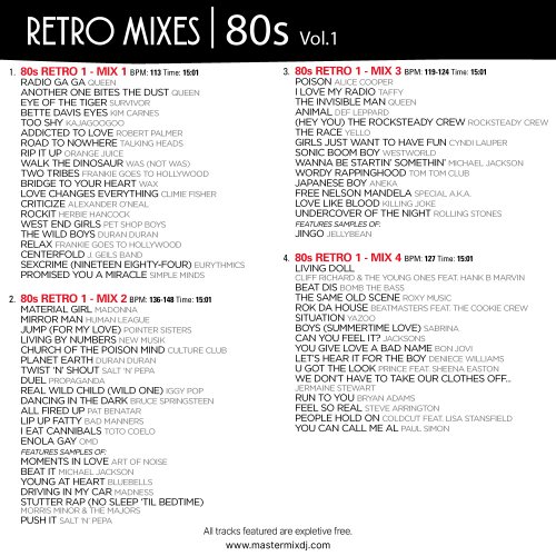 VA - Mastermix Retro Mixes 80s Vol. 1 (2023)