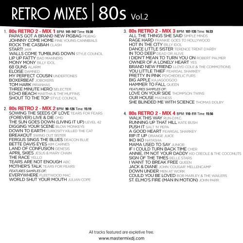 VA - Mastermix Retro Mixes 80s Vol. 2 (2023)