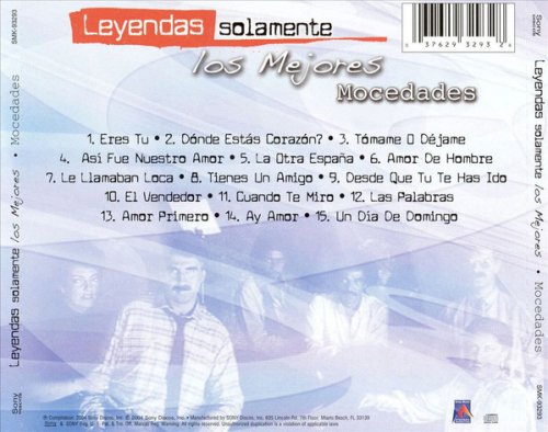 Mocedades - Leyendas Solamente Los Mejores (2004)