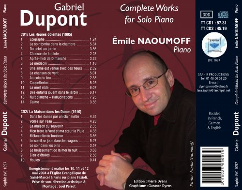 Emile Naoumoff - Dupont: Complete Works Solo Piano (2004)