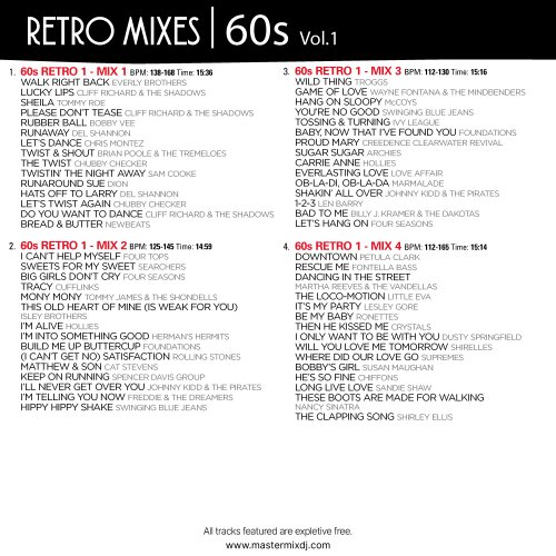 VA - Mastermix Retro Mixes 60s Vol. 1 (2023)