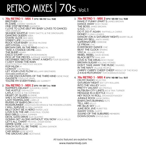 VA - Mastermix Retro Mixes 70s Vol. 1 (2023)