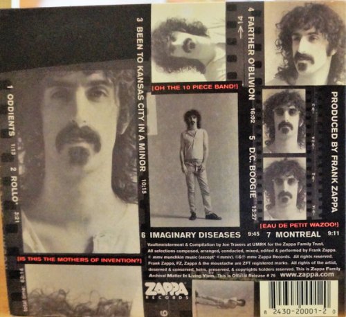 Frank Zappa - Imaginary Diseases (2006) [2017]