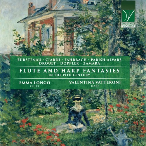 Emma Longo - Flute and Harp Fantasies in the 19th Century (2023)