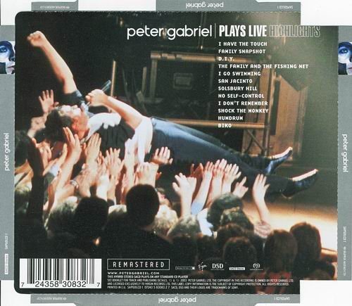 Peter Gabriel - Plays Live: Highlights (1983) CD Rip