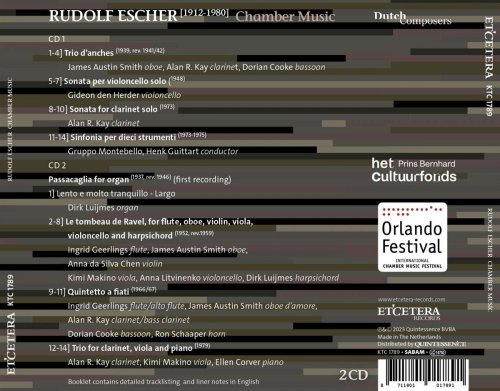 Dirk Luijmes - Escher: Chamber Music (2023)